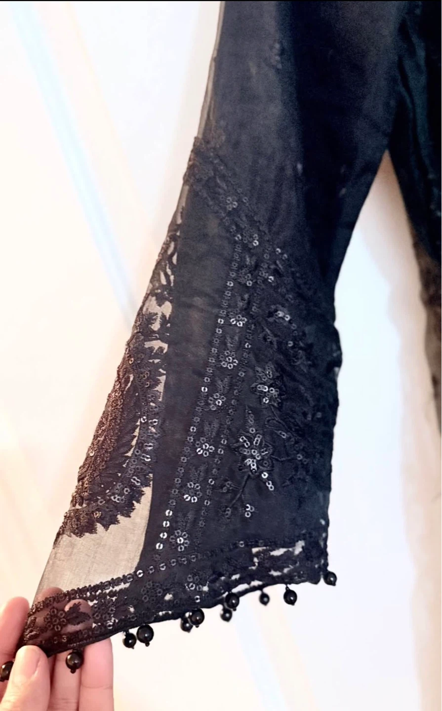 ALLY'S Black Embellished Formal Dress - photo 5