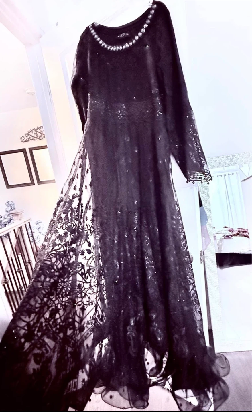 ALLY'S Black Embellished Formal Dress - photo 2