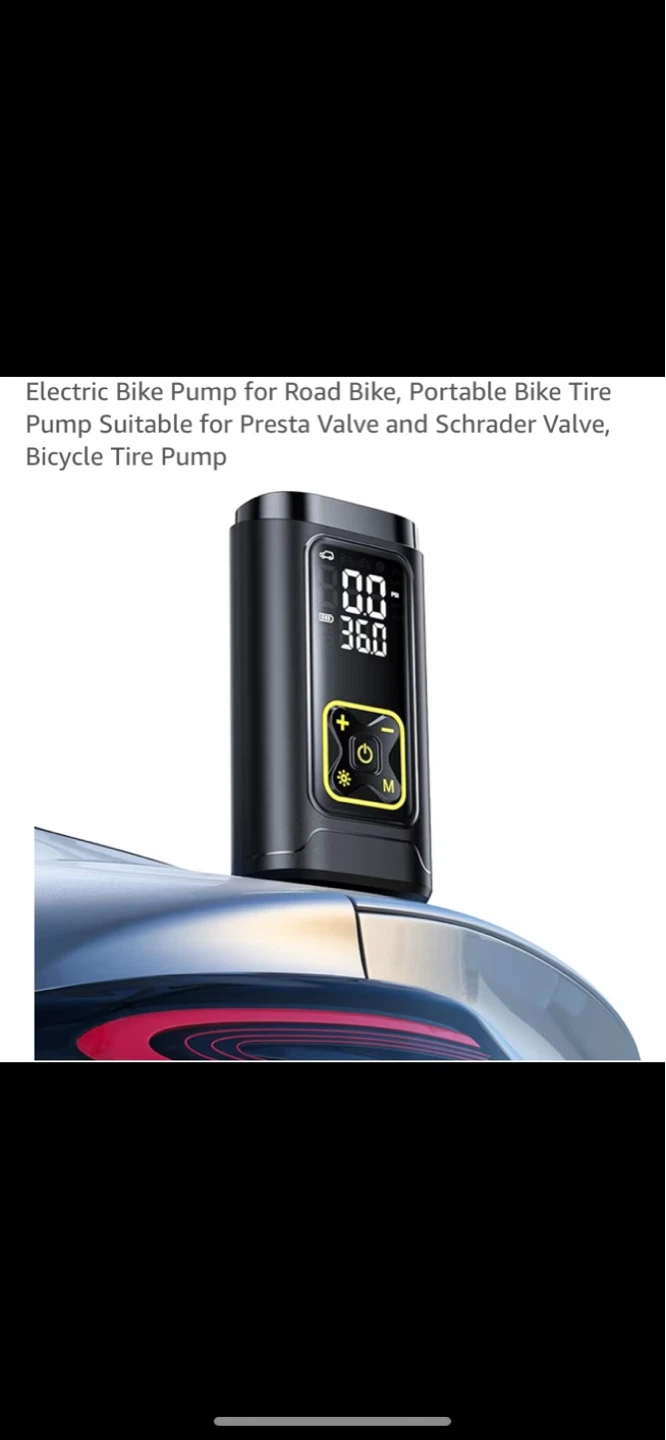 COSYTRIP Portable Electric Bike Pump