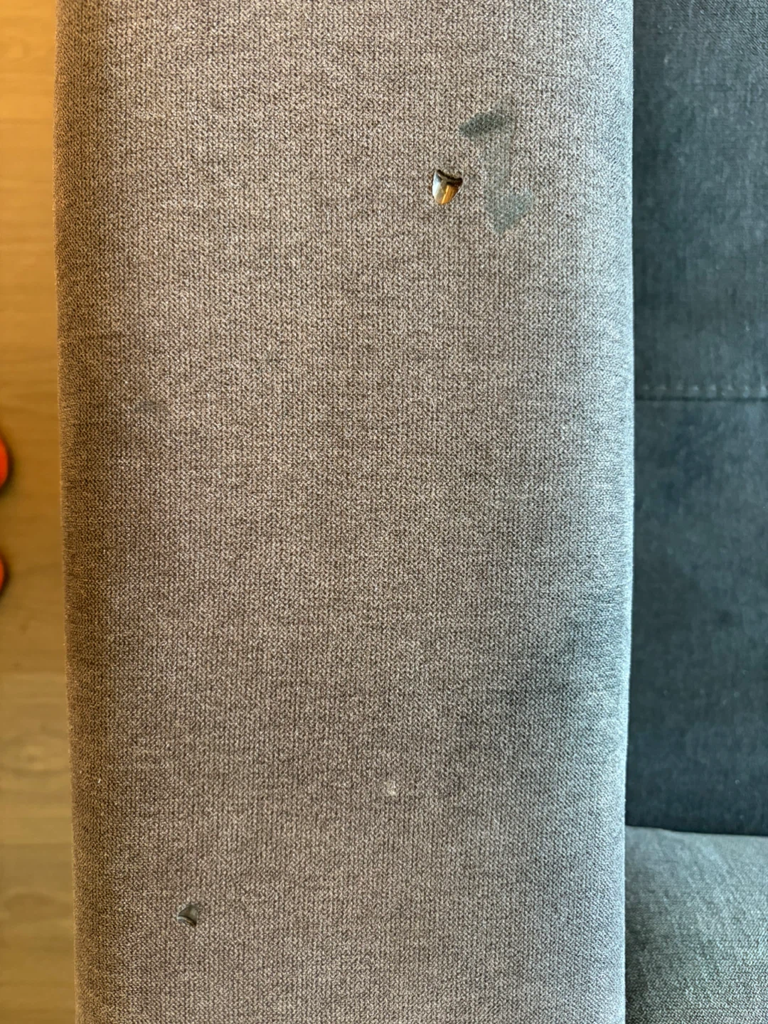 Grey Sectional Sofa with Chaise - photo 3