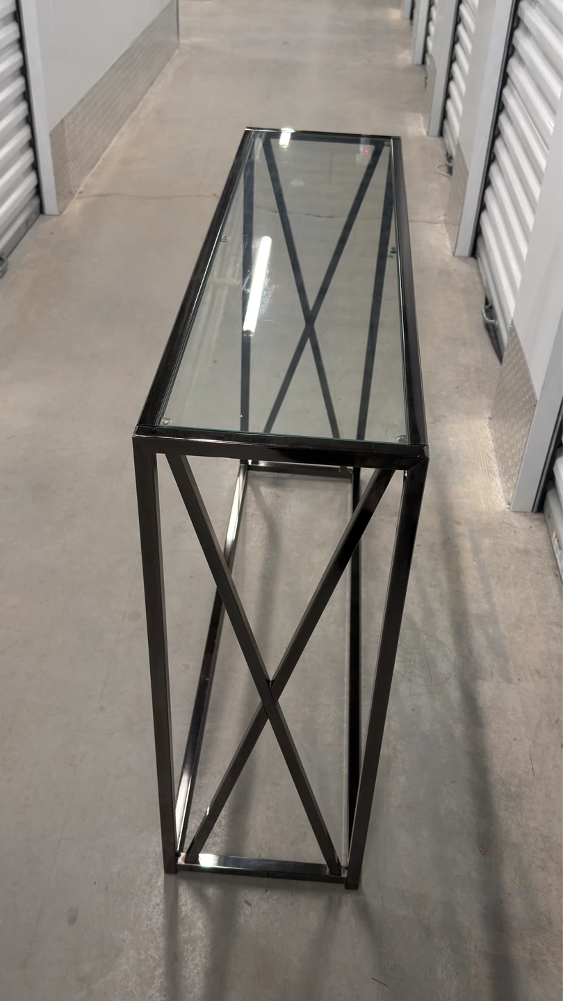 Glass Console Table 🌱 - photo 5