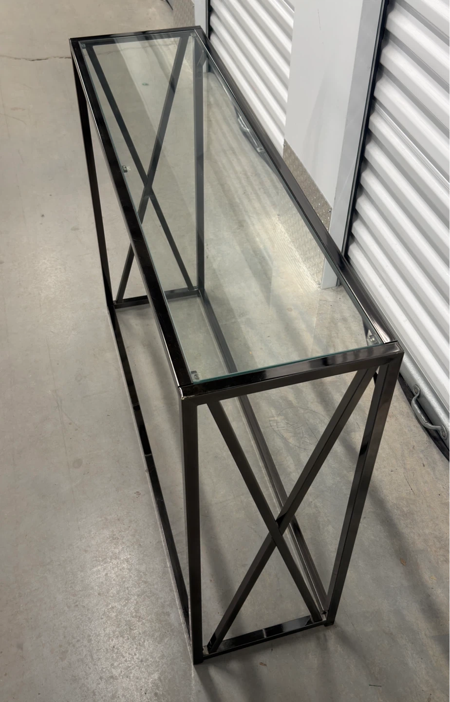 Glass Console Table 🌱 - photo 3