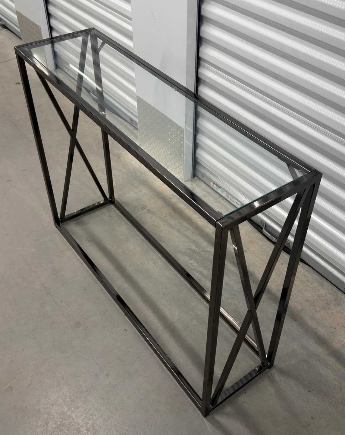 Glass Console Table 🌱 - photo 4