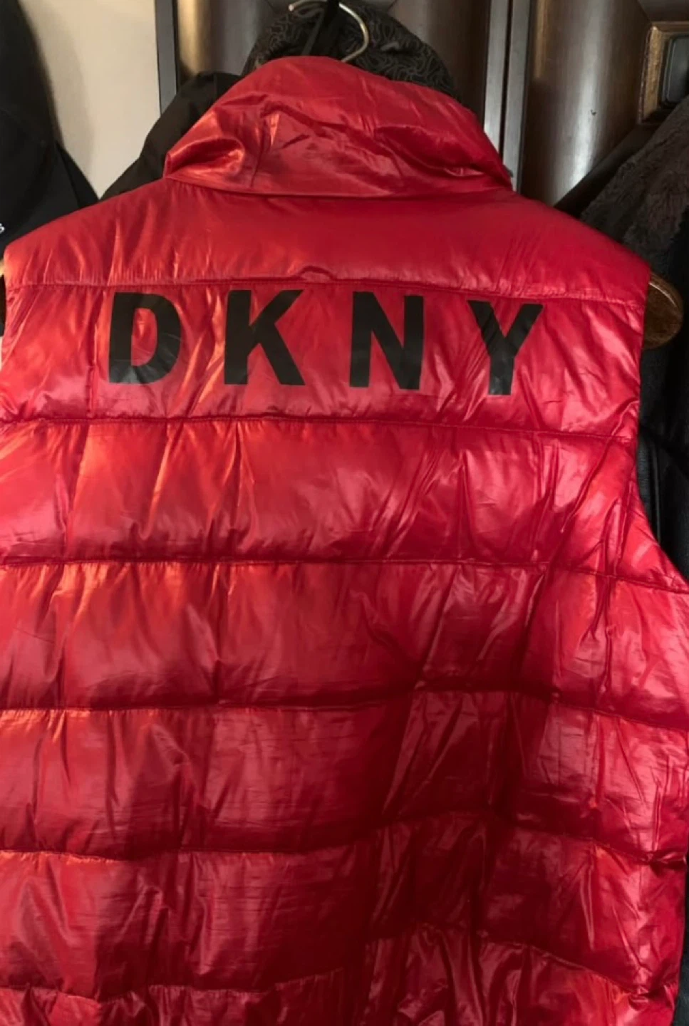 DKNY Sport Puffer Vest - Red - XL - photo 2