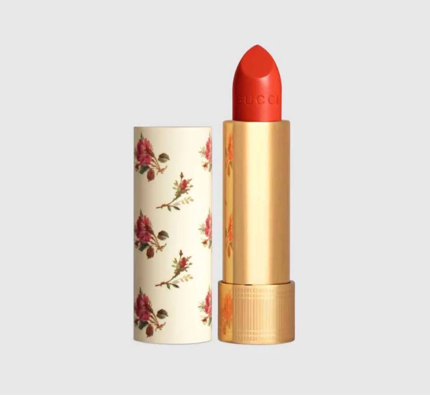New (unused) Gucci Rouge à Lèvres Voile Lipstick - Goldie Red - photo 2