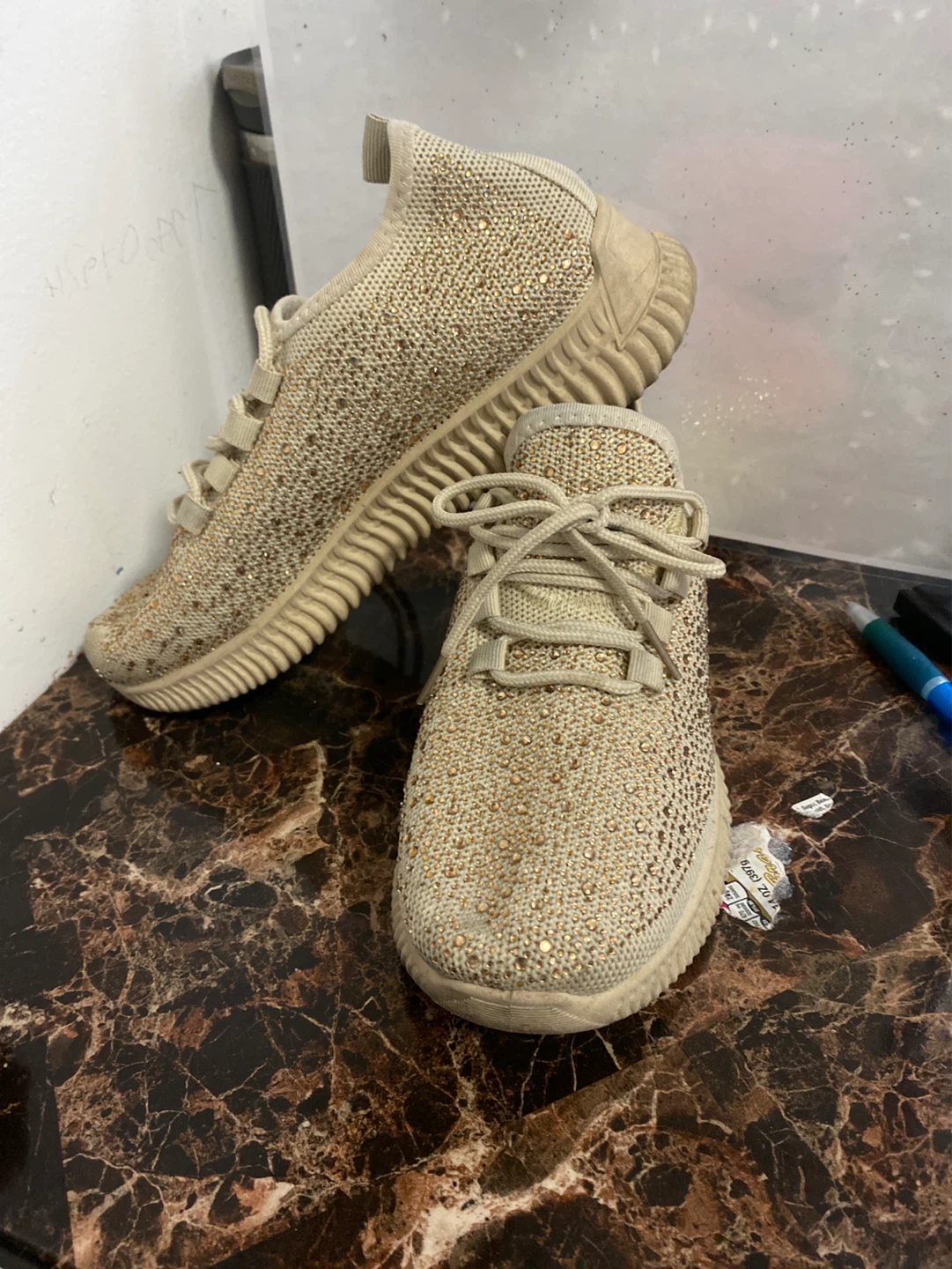 Women's Rhinestone Sneakers