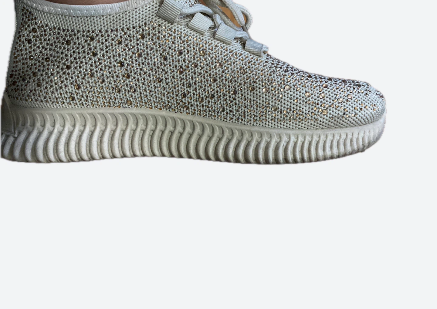 Women's Rhinestone Sneakers - photo 3