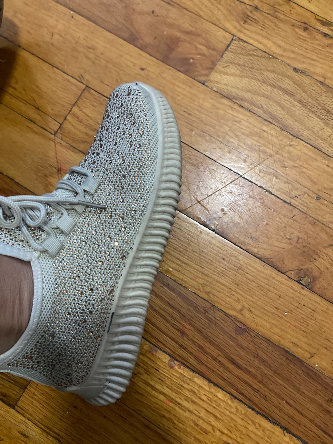 Women's Rhinestone Sneakers - photo 5