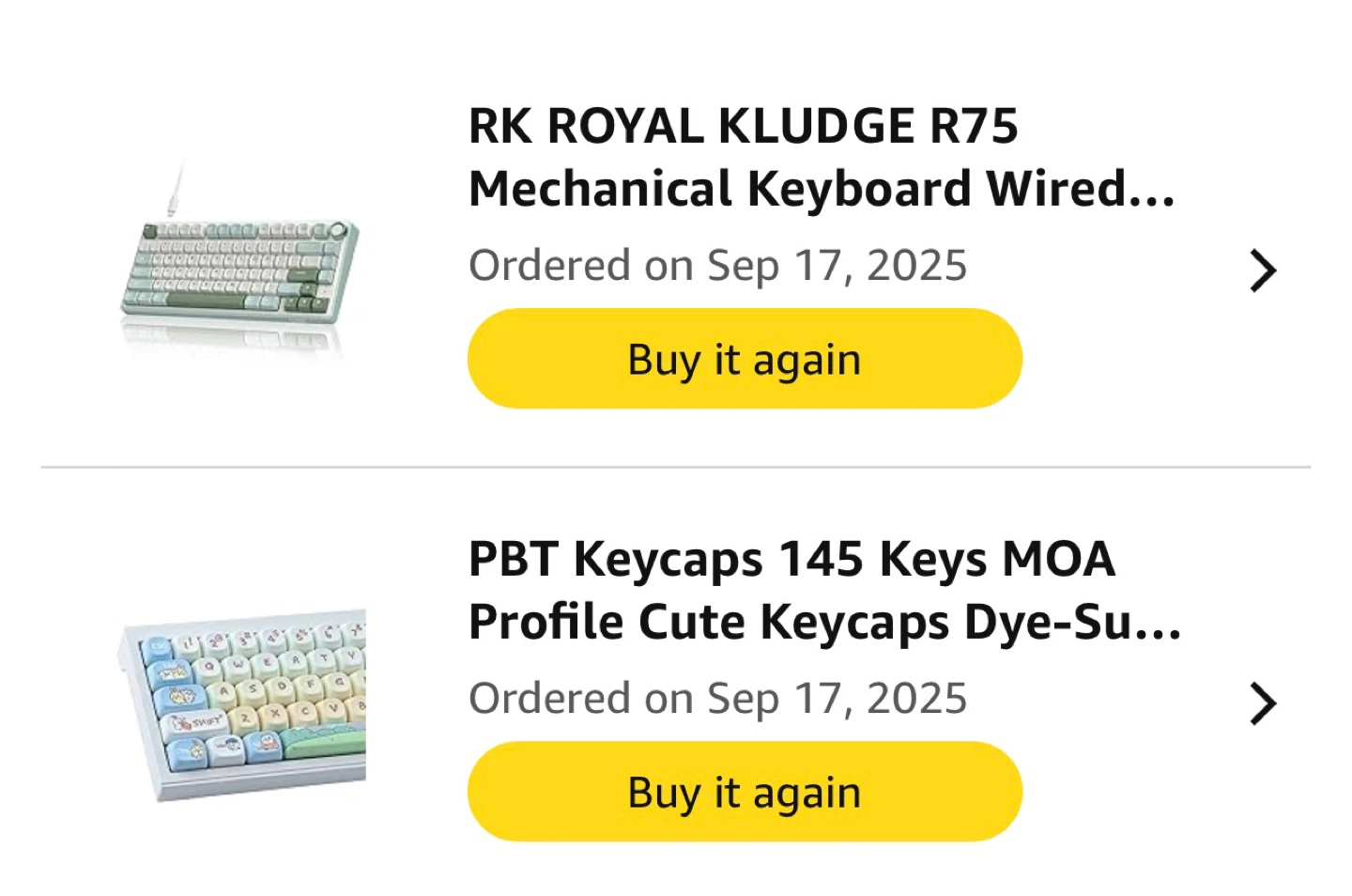 RK Royal Kludge R75 Mechanical Keyboard