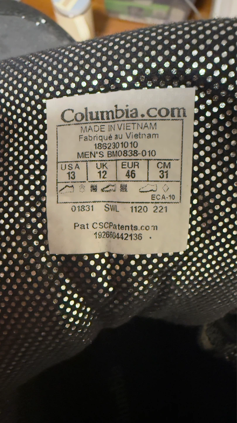 Columbia Men's Liftopp III Waterproof Boots Size 13 - photo 4