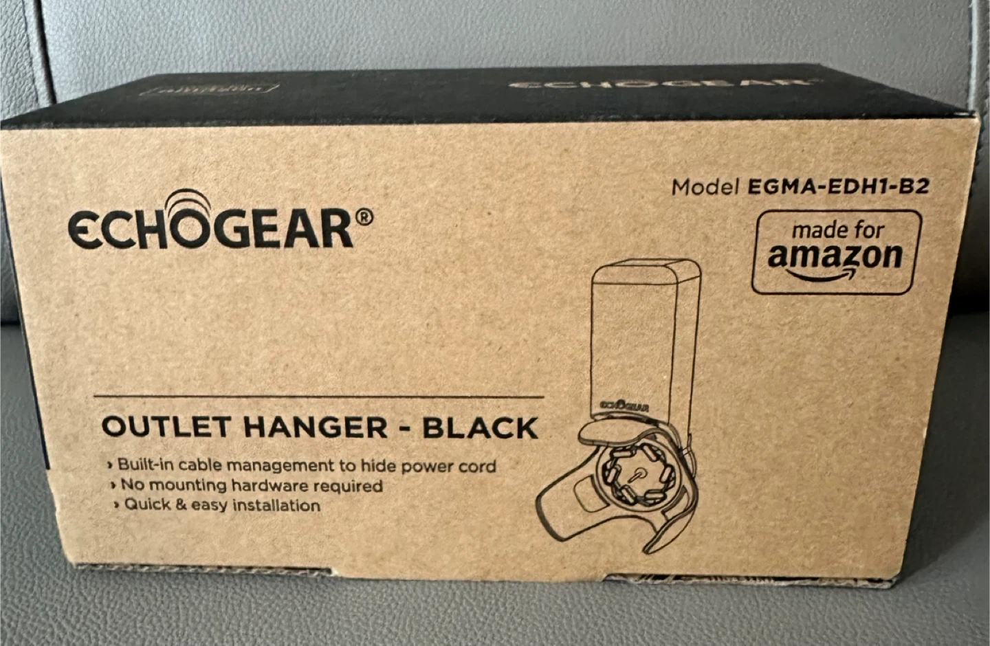 Echogear Outlet Hanger - Black