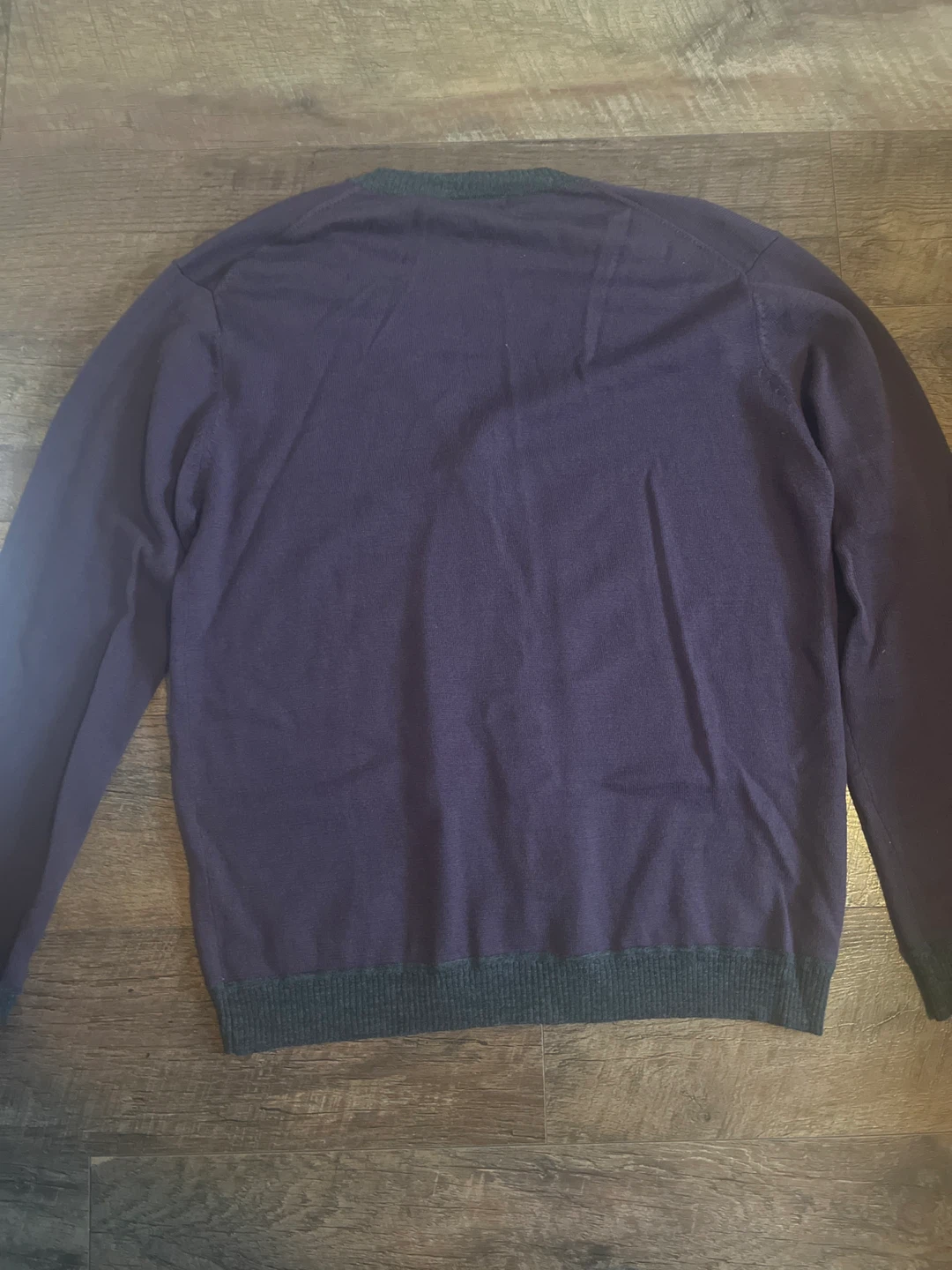 Purple and Grey Cardigan Sweater 🌱 - photo 2