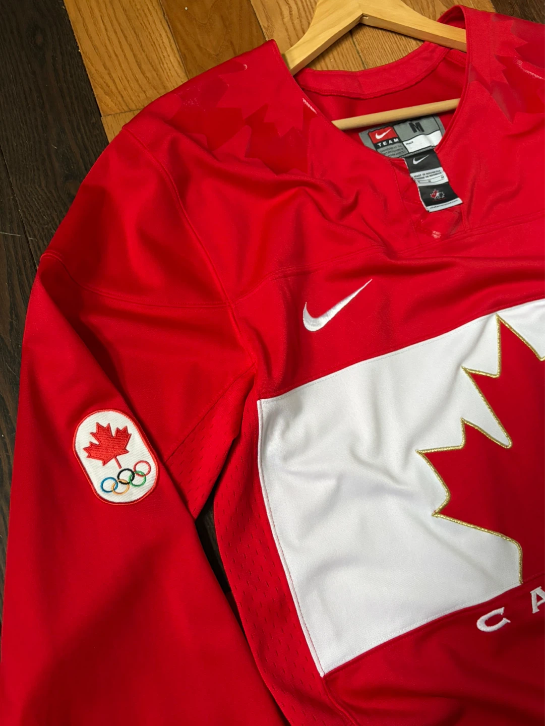 Team Canada IIHF hockey jersey 2014 winter olympics M team nike - photo 2