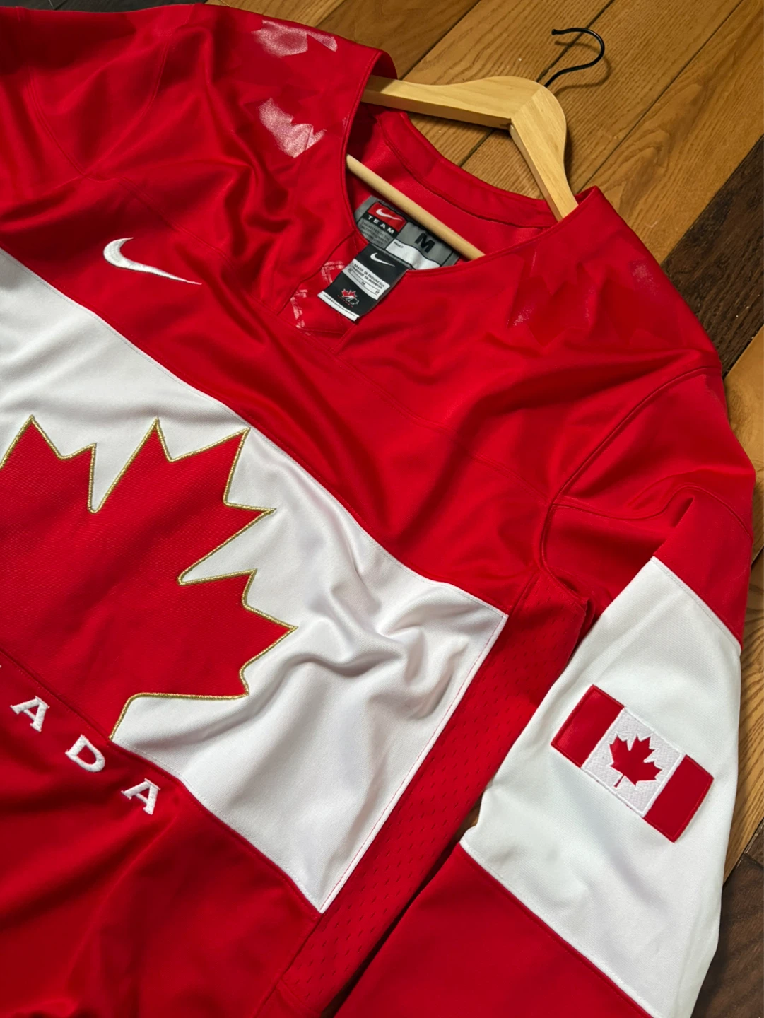 Team Canada IIHF hockey jersey 2014 winter olympics M team nike - photo 3
