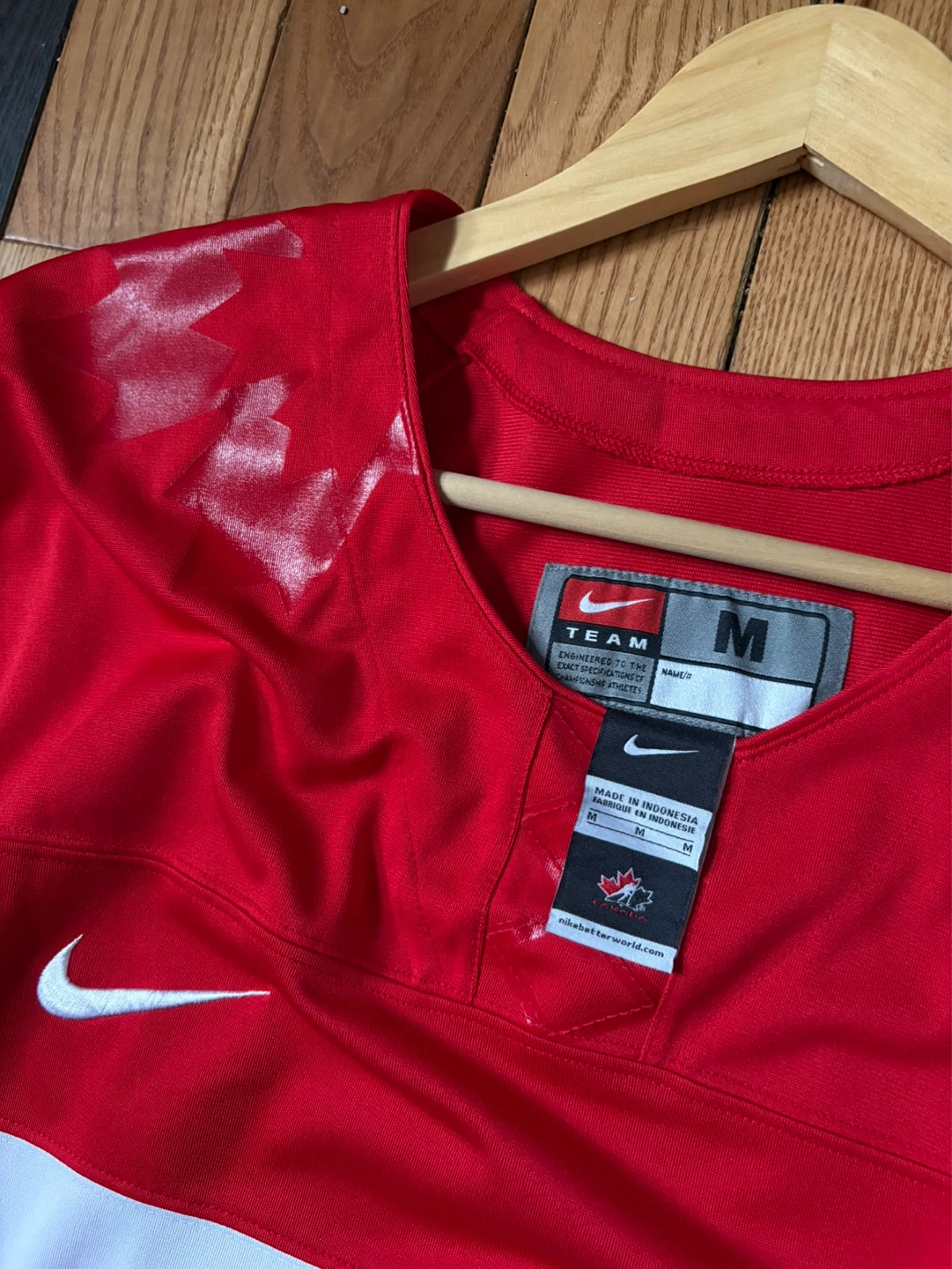 Team Canada IIHF hockey jersey 2014 winter olympics M team nike - photo 4