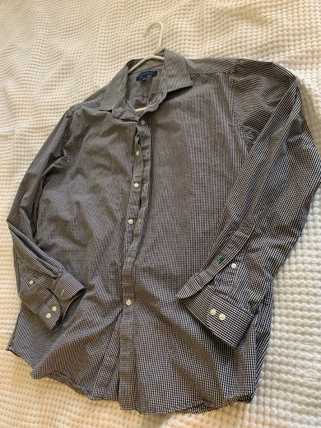 Multiple men shirts Tommy Hilfiger Gingham Dress Shirt - Size 17