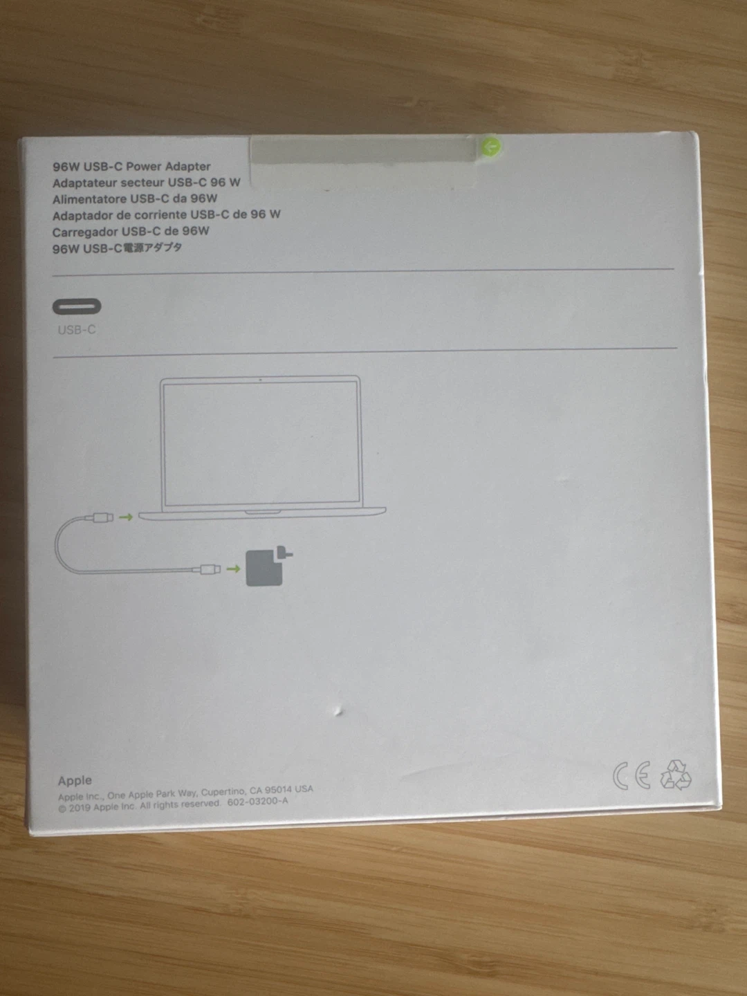 Apple 95W USB-C Power Adapter - sealed - photo 3
