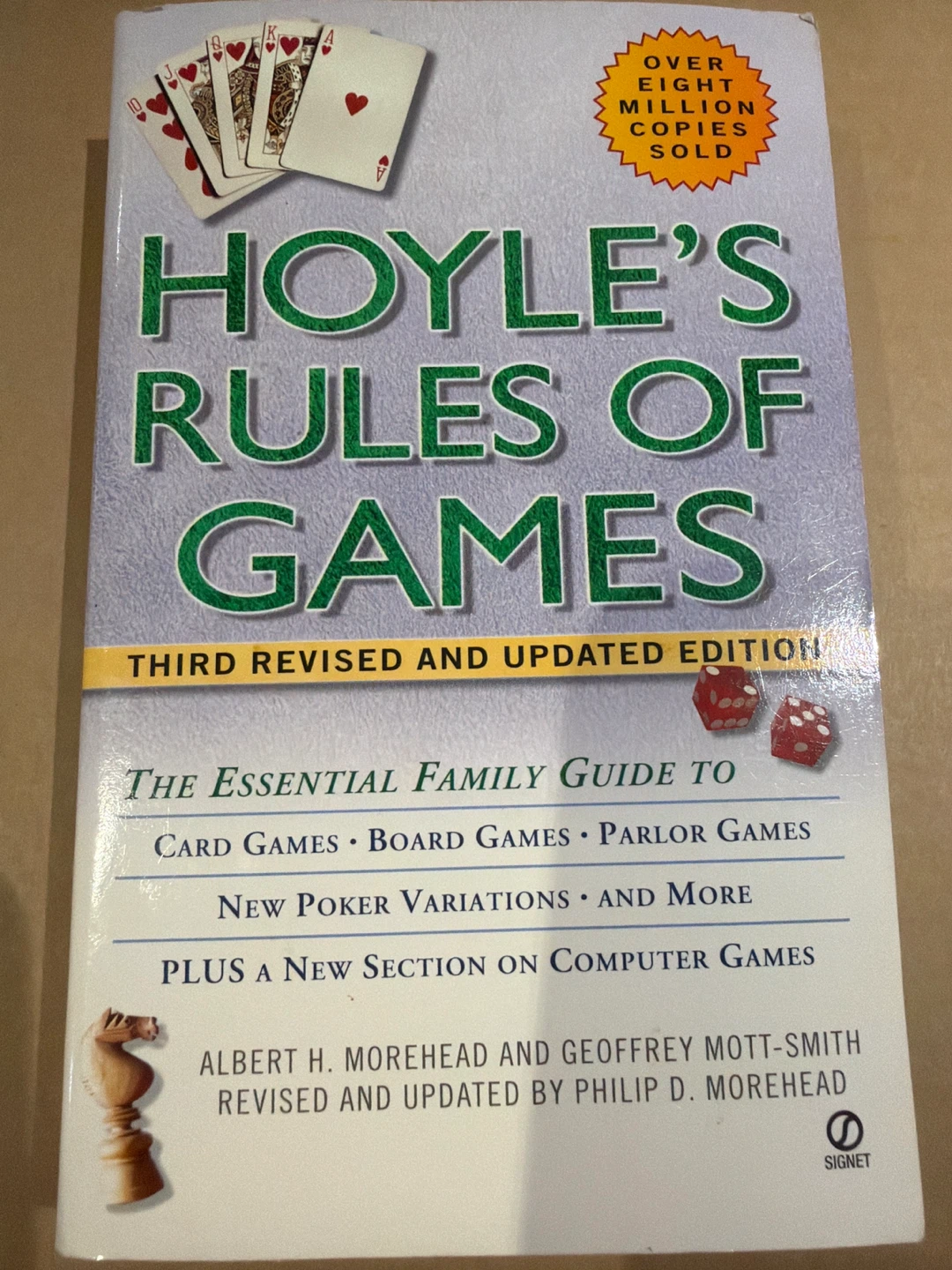 Hoyle's Rules of Games Book - Third Revised and Updated Edition