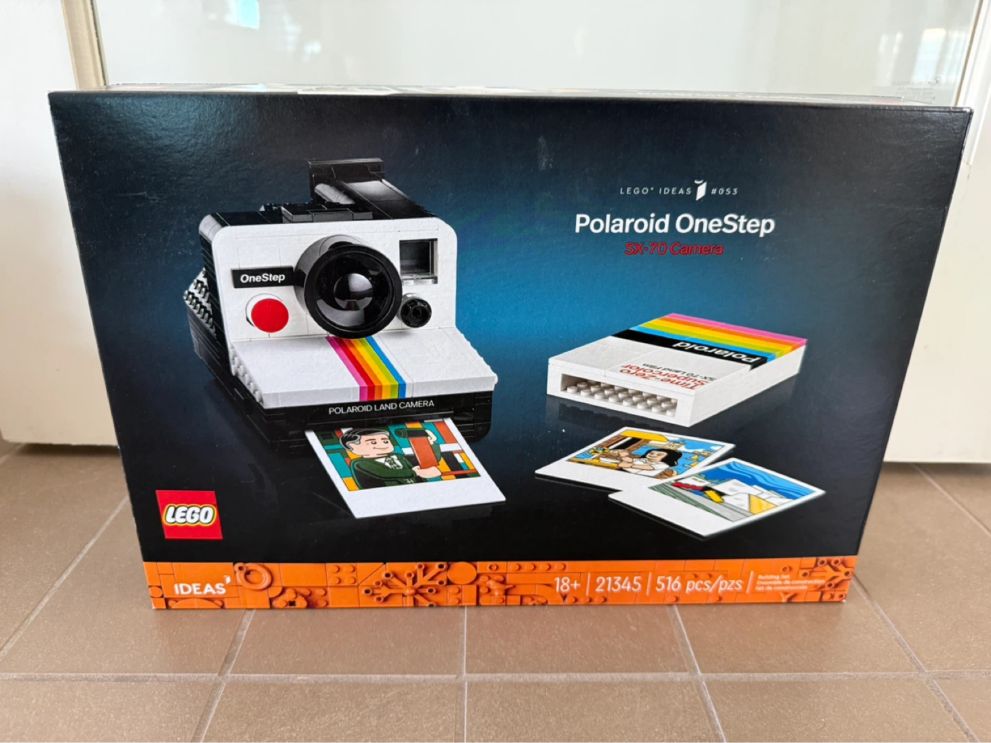 LEGO Ideas Polaroid OneStep SX-70 Camera 21345