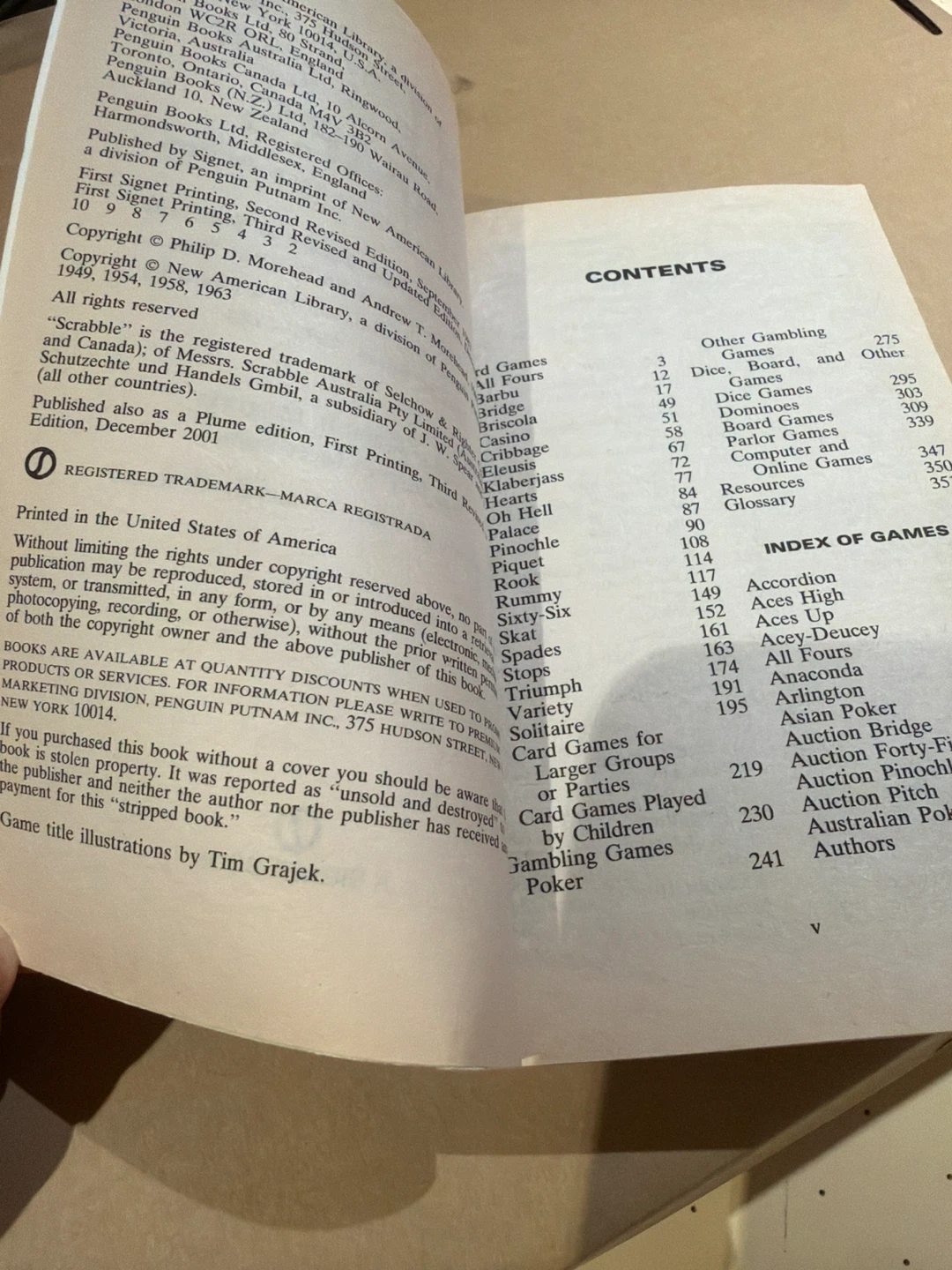 Hoyle's Rules of Games Book - Third Revised and Updated Edition - photo 4