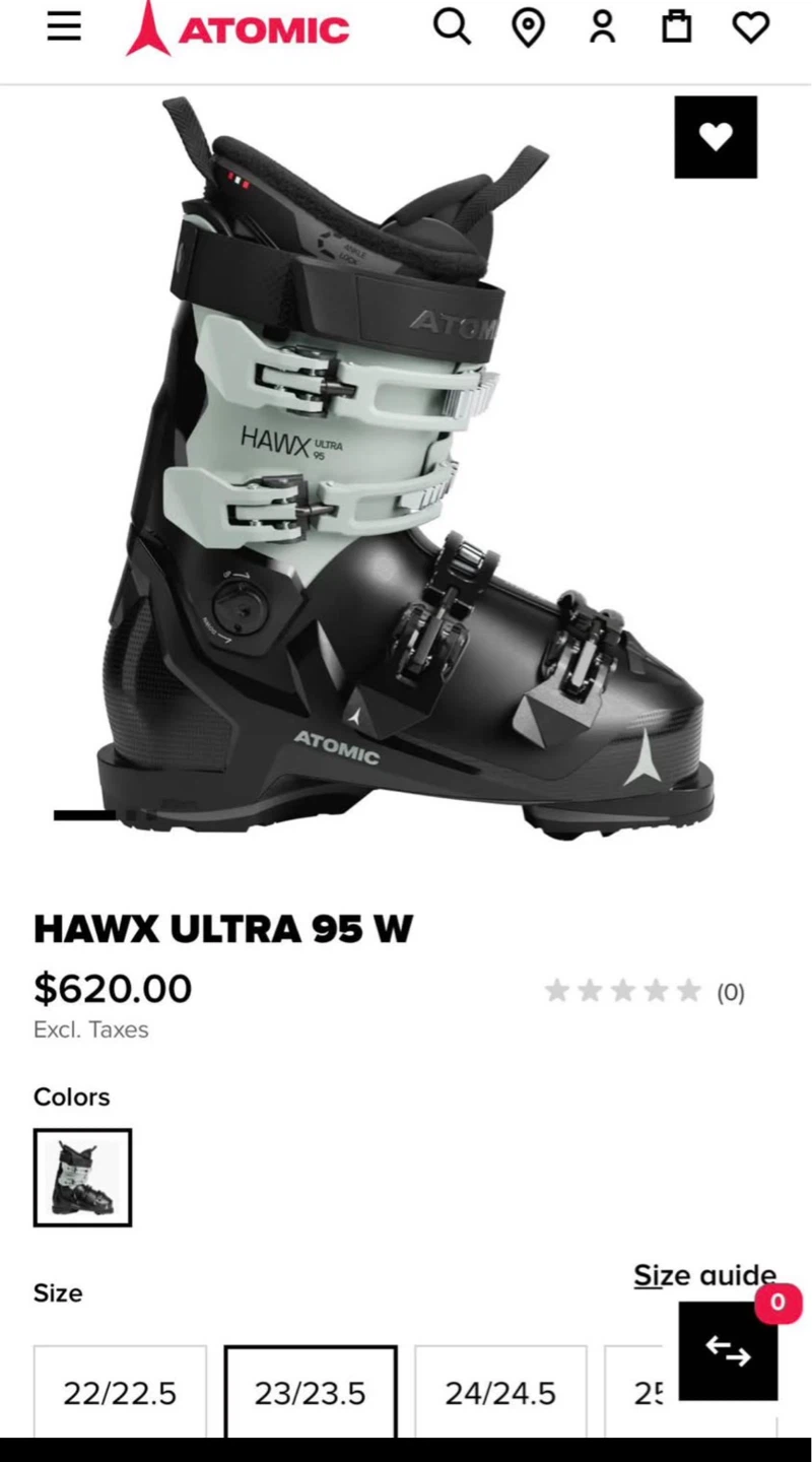 Atomic Hawx Ultra 95 W Ski Boots - photo 2
