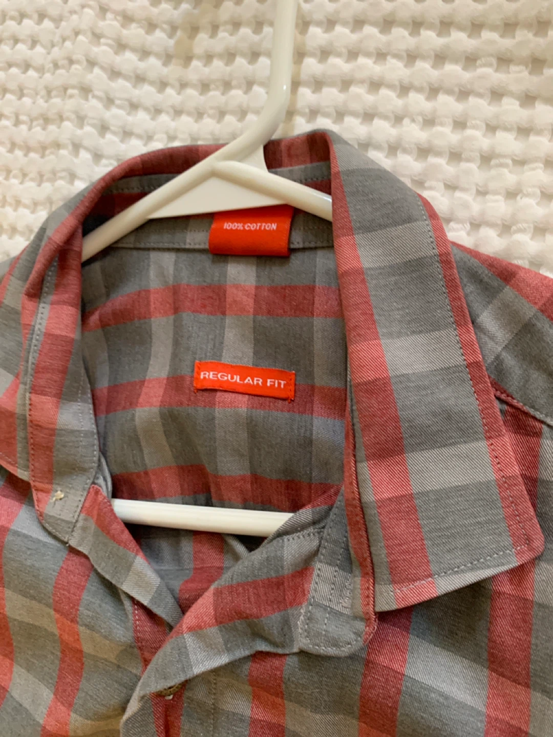 Multiple men shirts Tommy Hilfiger Gingham Dress Shirt - Size 17 - photo 4