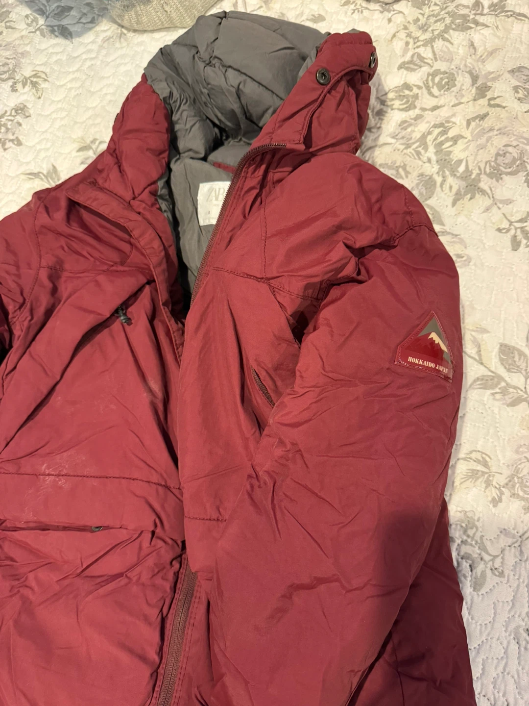 8T Zara Kids Red Puffer Jacket & MEC Pants - photo 3