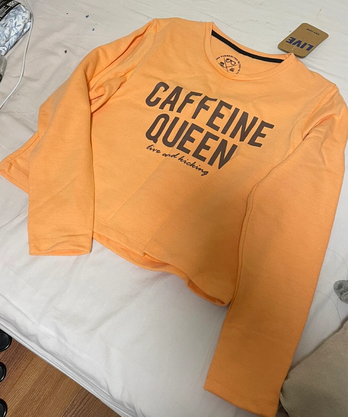 LIVE "Caffeine Queen" Long Sleeve Top - photo 2