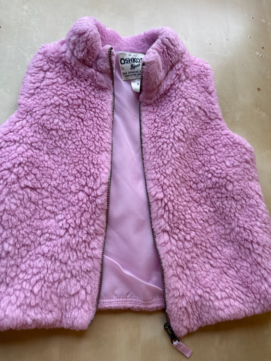 OshKosh B'gosh Pink Fleece Vest