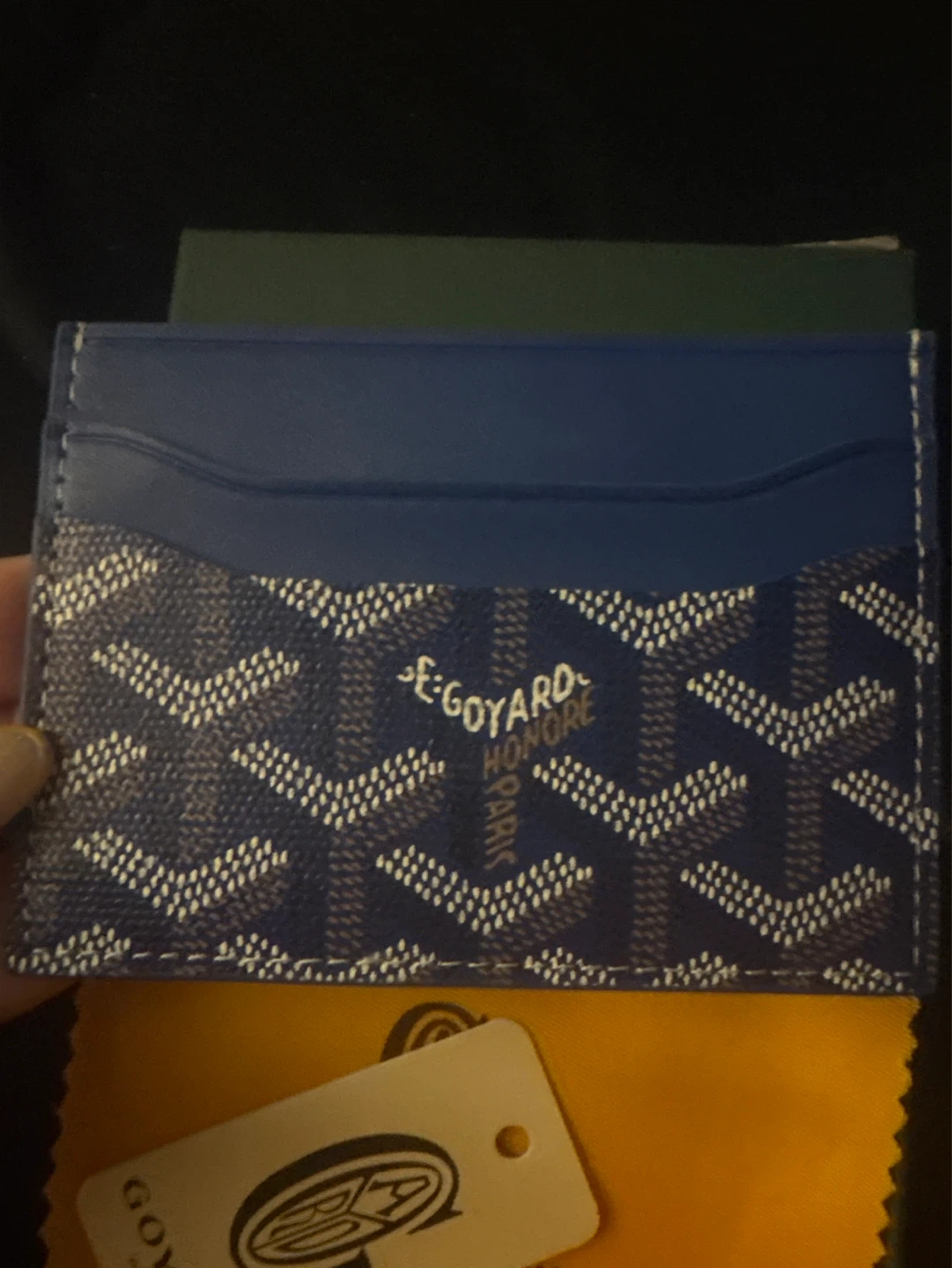 🌱 NEW Goyard Paris Card Holder - photo 4