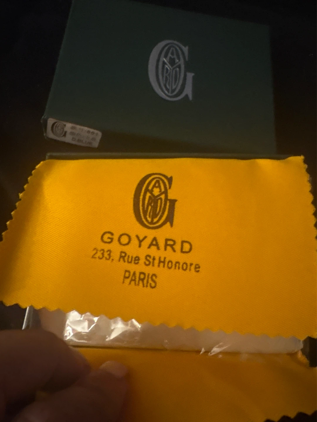 🌱 NEW Goyard Paris Card Holder - photo 5