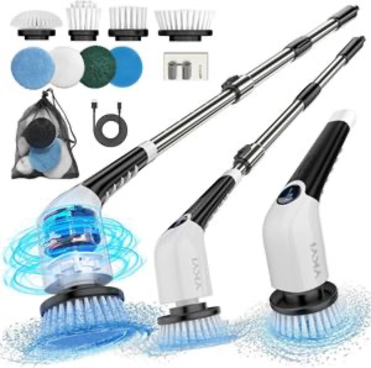 Electric Spin Scrubber,Cordless Cleaning Brush, - photo 3
