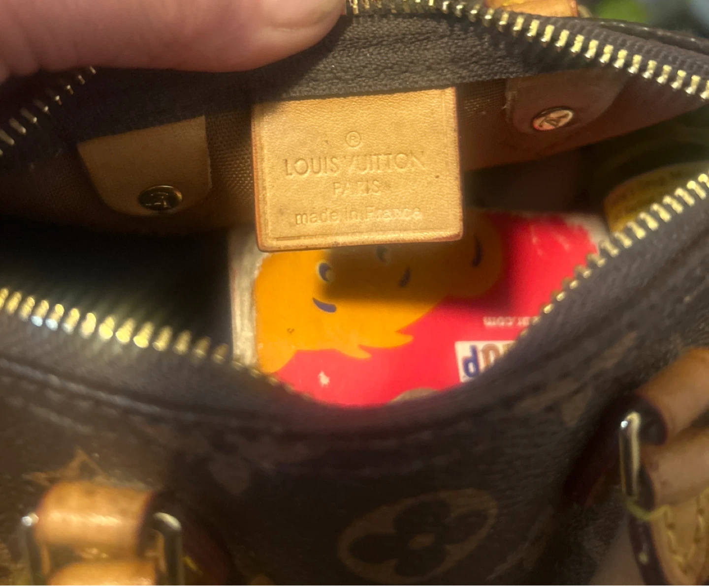 Louis Vuitton Monogram Mini Speedy Charm Chain Bag - photo 2