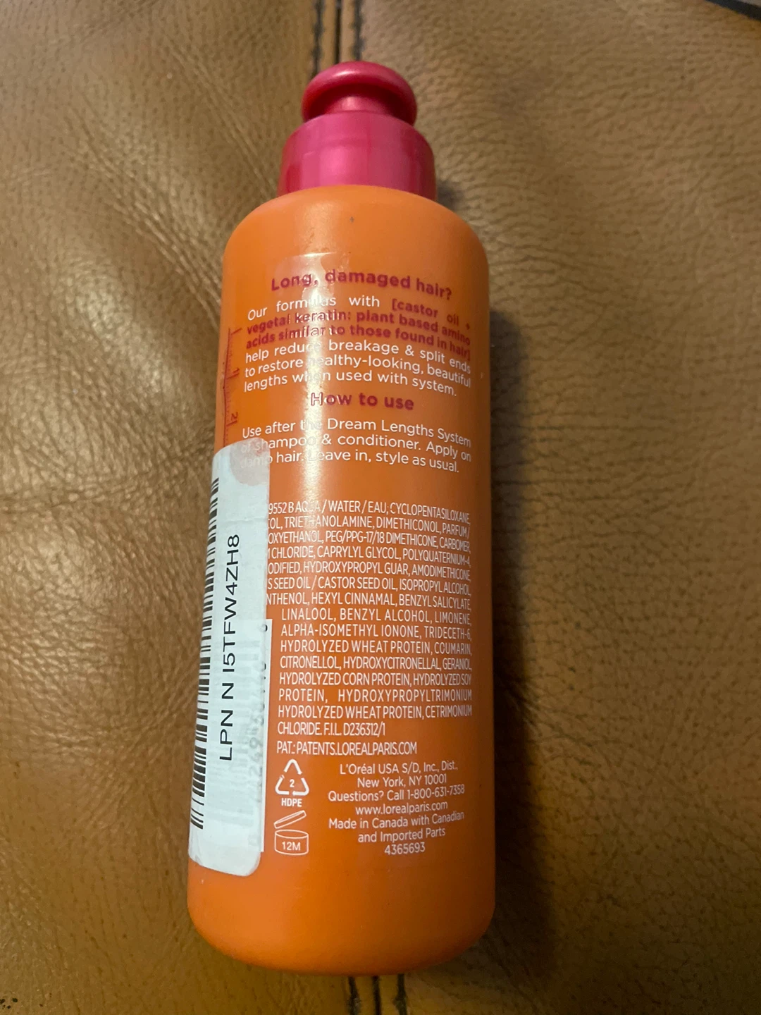L'Oréal Paris Elvive Dream Lengths No Haircut Leave-In Cream - photo 2