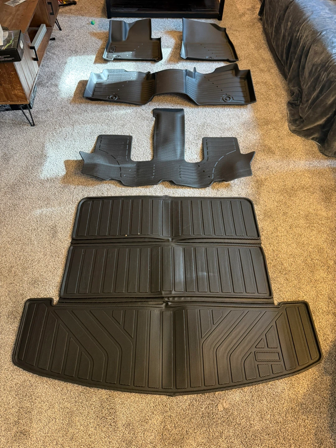 Hyundai Santa FE not Hybrid 24-25 All Weather Mats