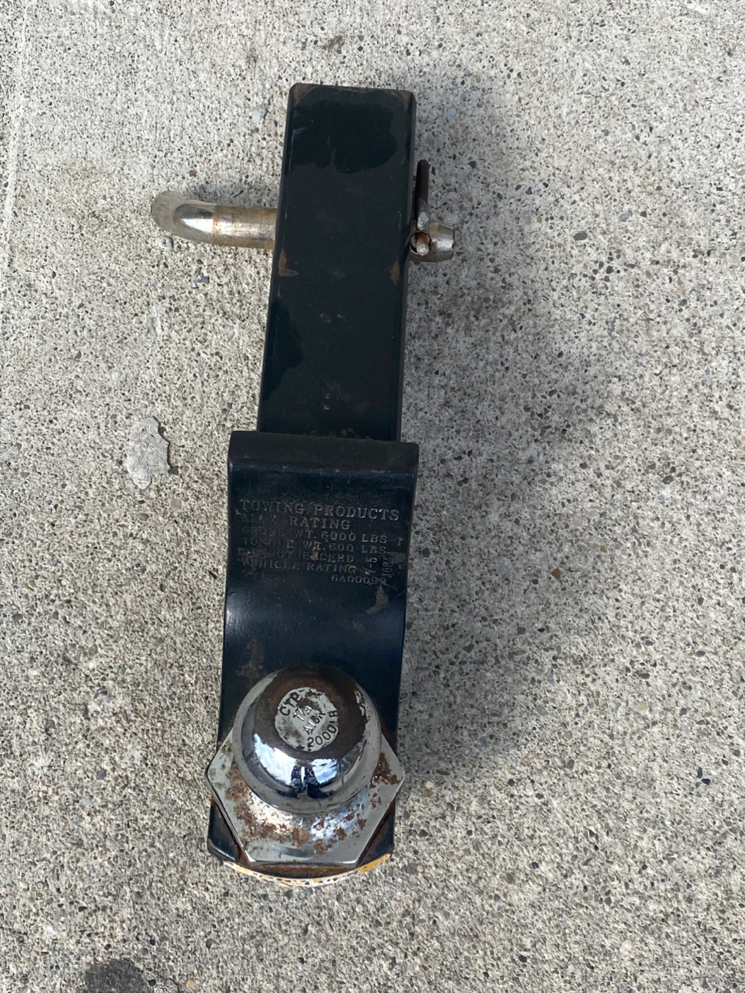 Towing Products Trailer Hitch Ball Mount