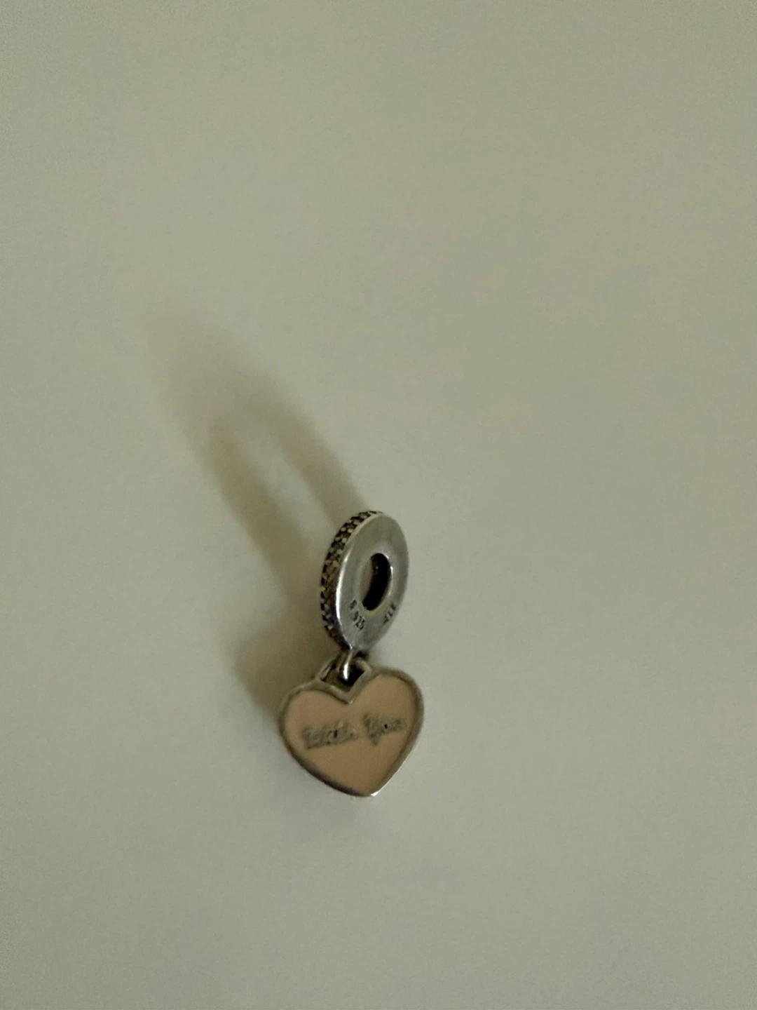 Pandora "With You" Heart Dangle Charm S925 ALE - photo 2