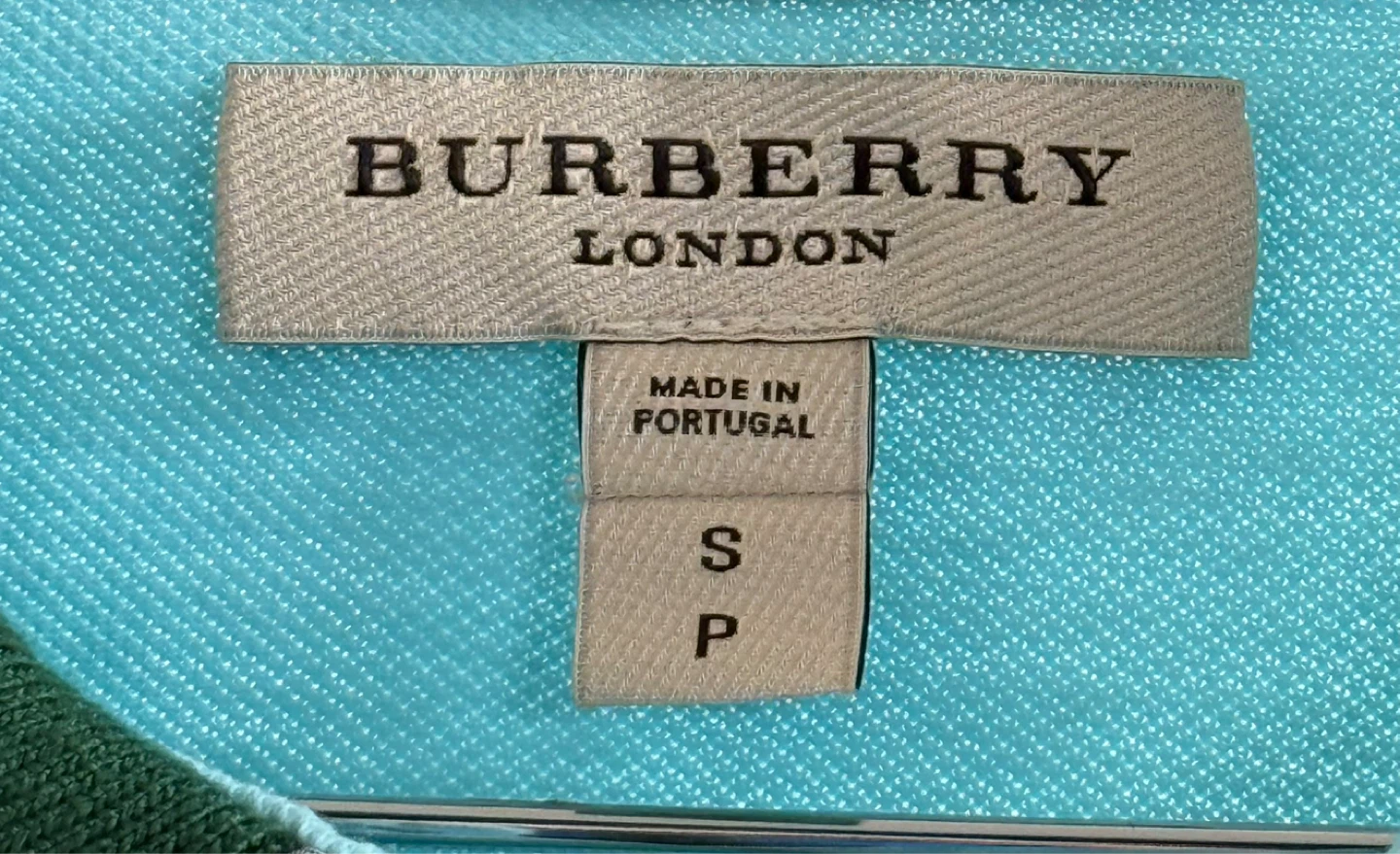 Burberry London Blue Polo Shirt - Size S - photo 3