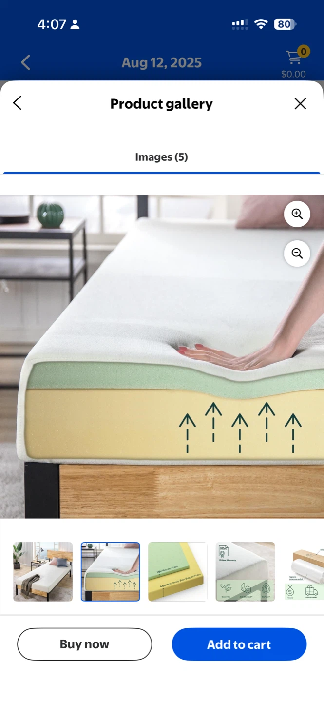 Memory Foam Mattress - photo 2