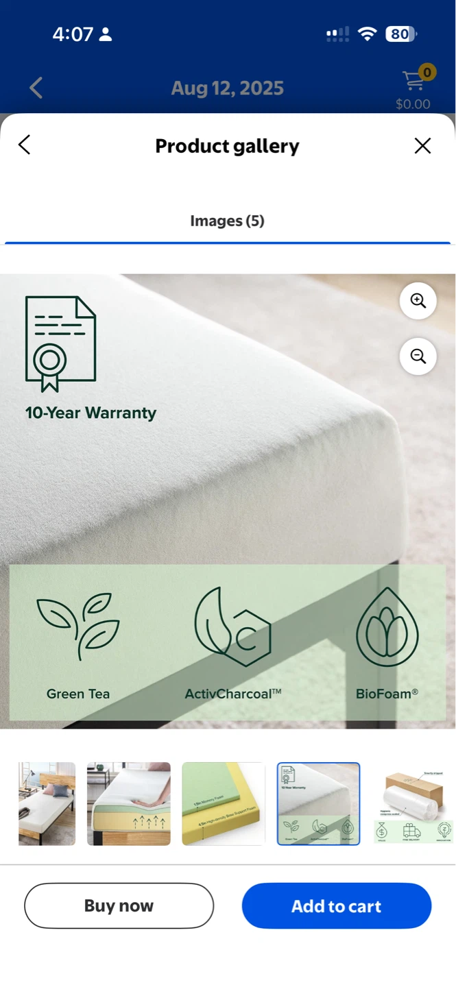 Memory Foam Mattress - photo 3
