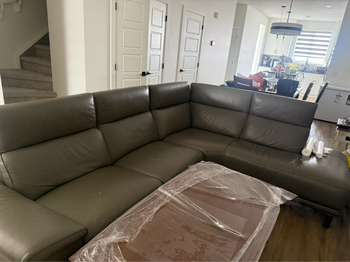 Leather Sectional Sofa