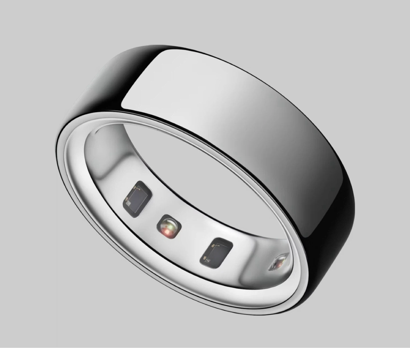 [NEW] Oura Ring Gen 4 Silver Size 8