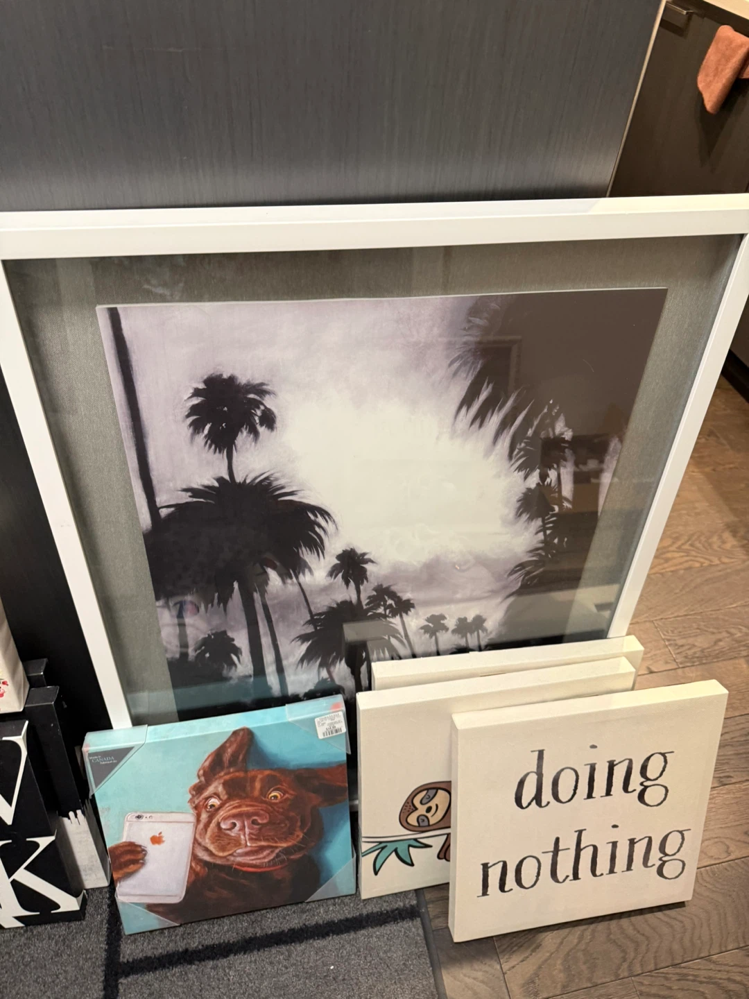 Canvas Art Set - Busy Doing Nothing Sloth - photo 2