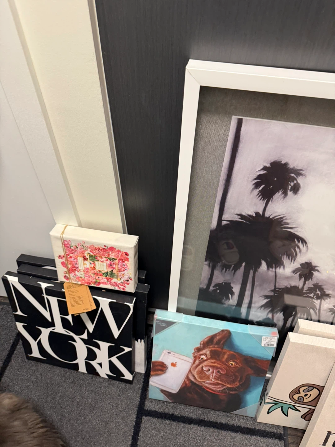 Canvas Art Set - Busy Doing Nothing Sloth