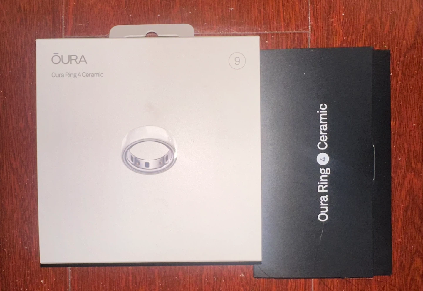 [NEW] Oura Ring 4 Ceramic Cloud/ White Size 9 - photo 2