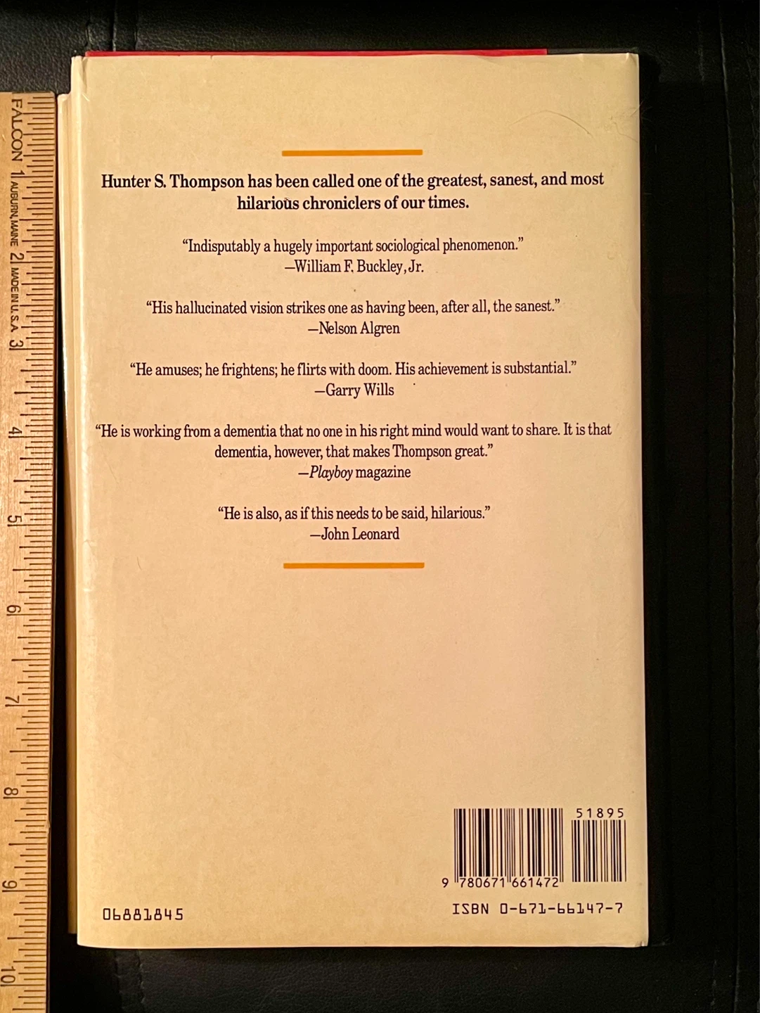 🌱Hunter S. Thompson Generation of Swine Gonzo Papers Vol. 2 - photo 2