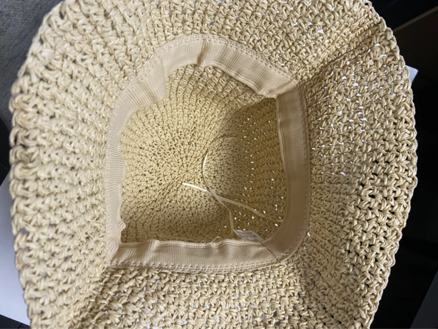 Woven Straw Bucket Hat - photo 2