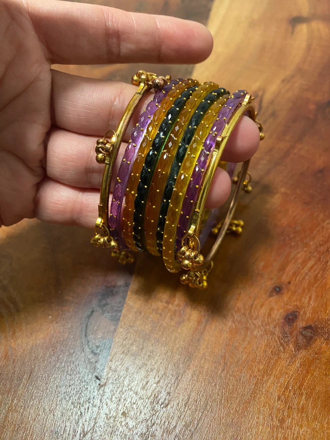 Set of 9 Indian style Bangles
