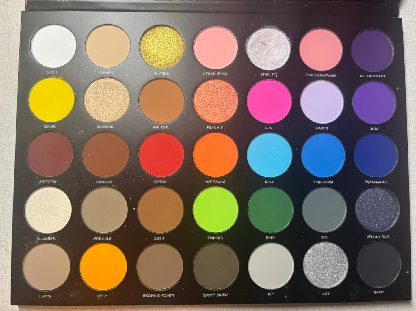 Morphe x Abby Roberts Eyeshadow Palette
