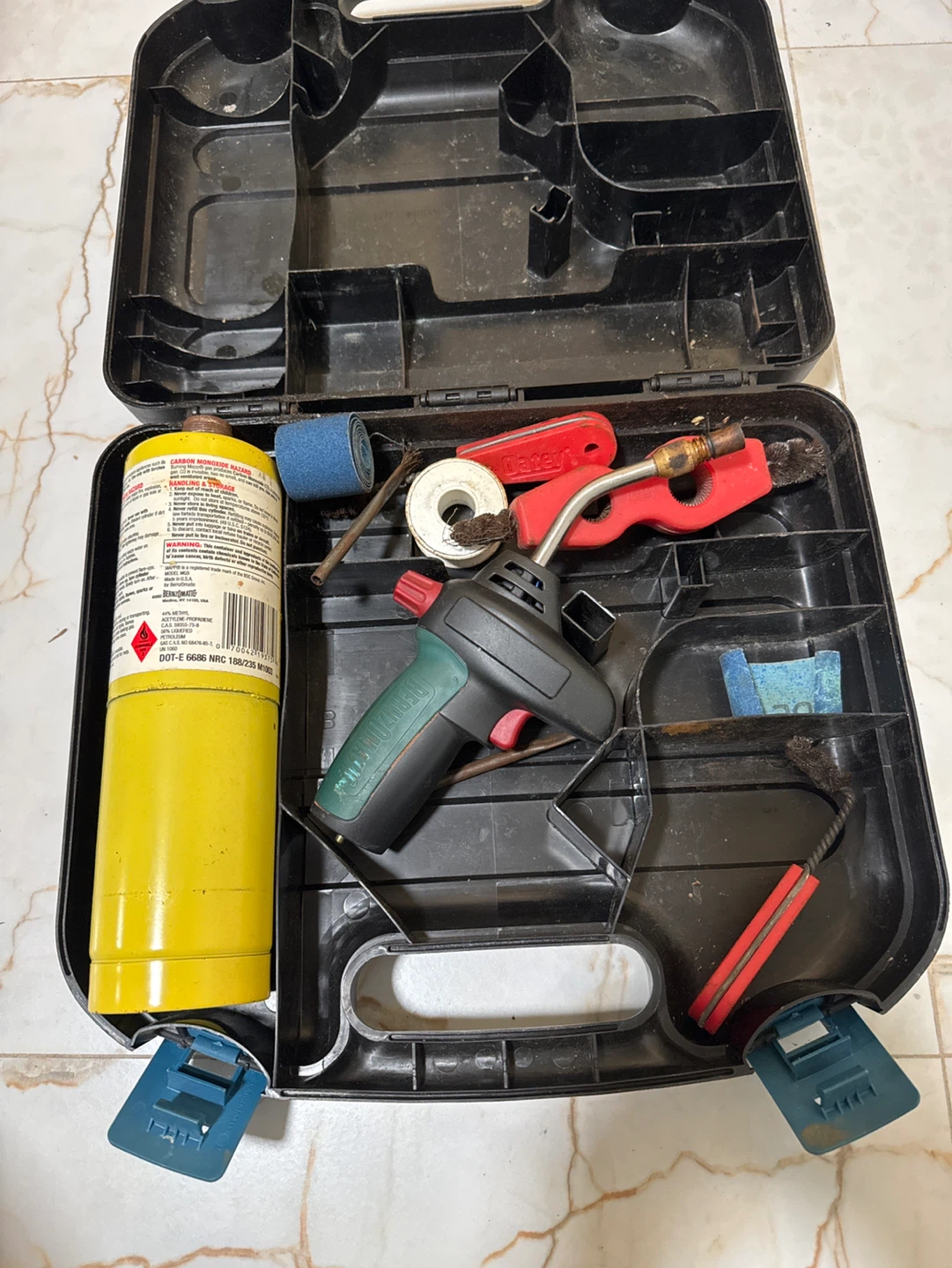 Bernzomatic Propane Torch Kit with Case